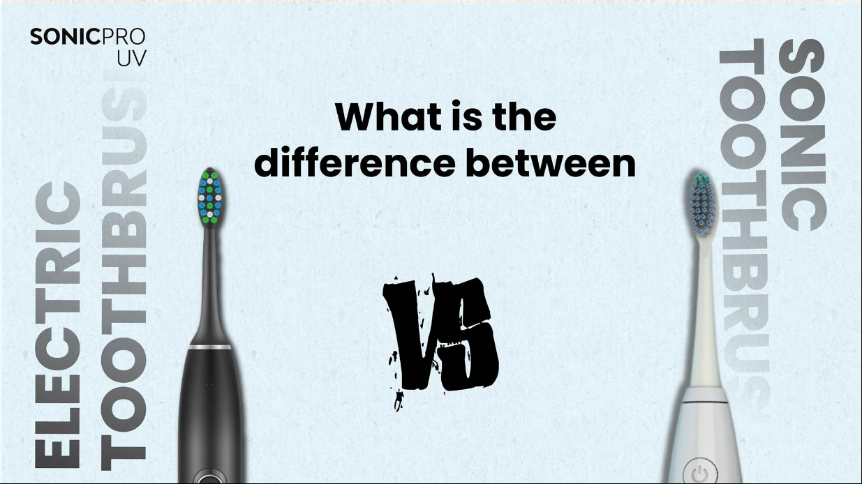 What is the Difference Between an Electric and Sonic toothbrush?